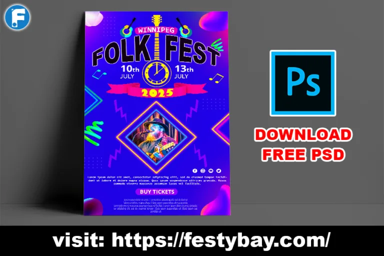 winnipeg folk festival 2024 Free PSD Download