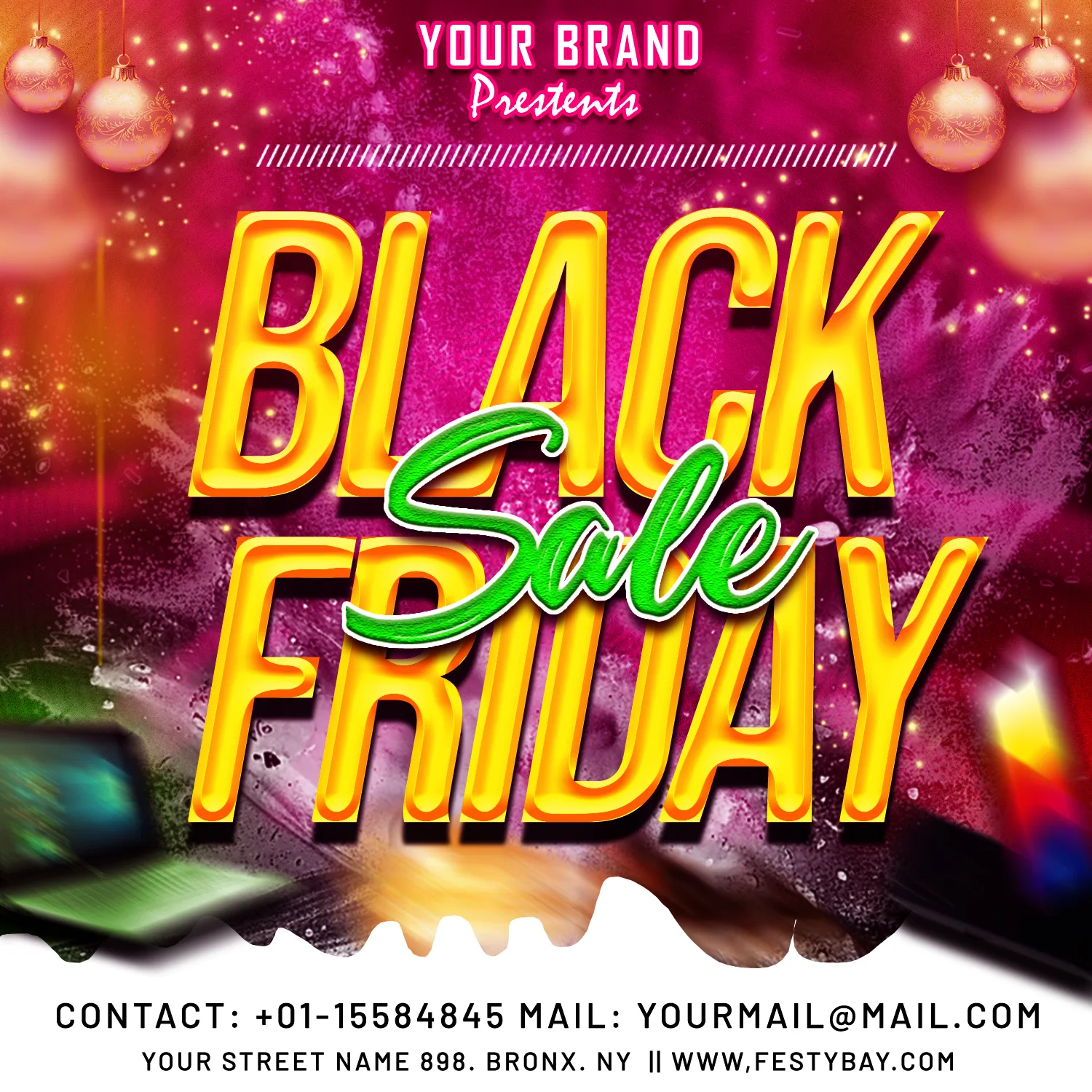 Sale Social Media Poster Design 2024