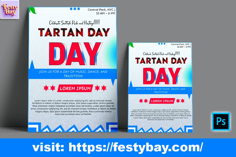 Download free Event poster | Tartan Day 2024