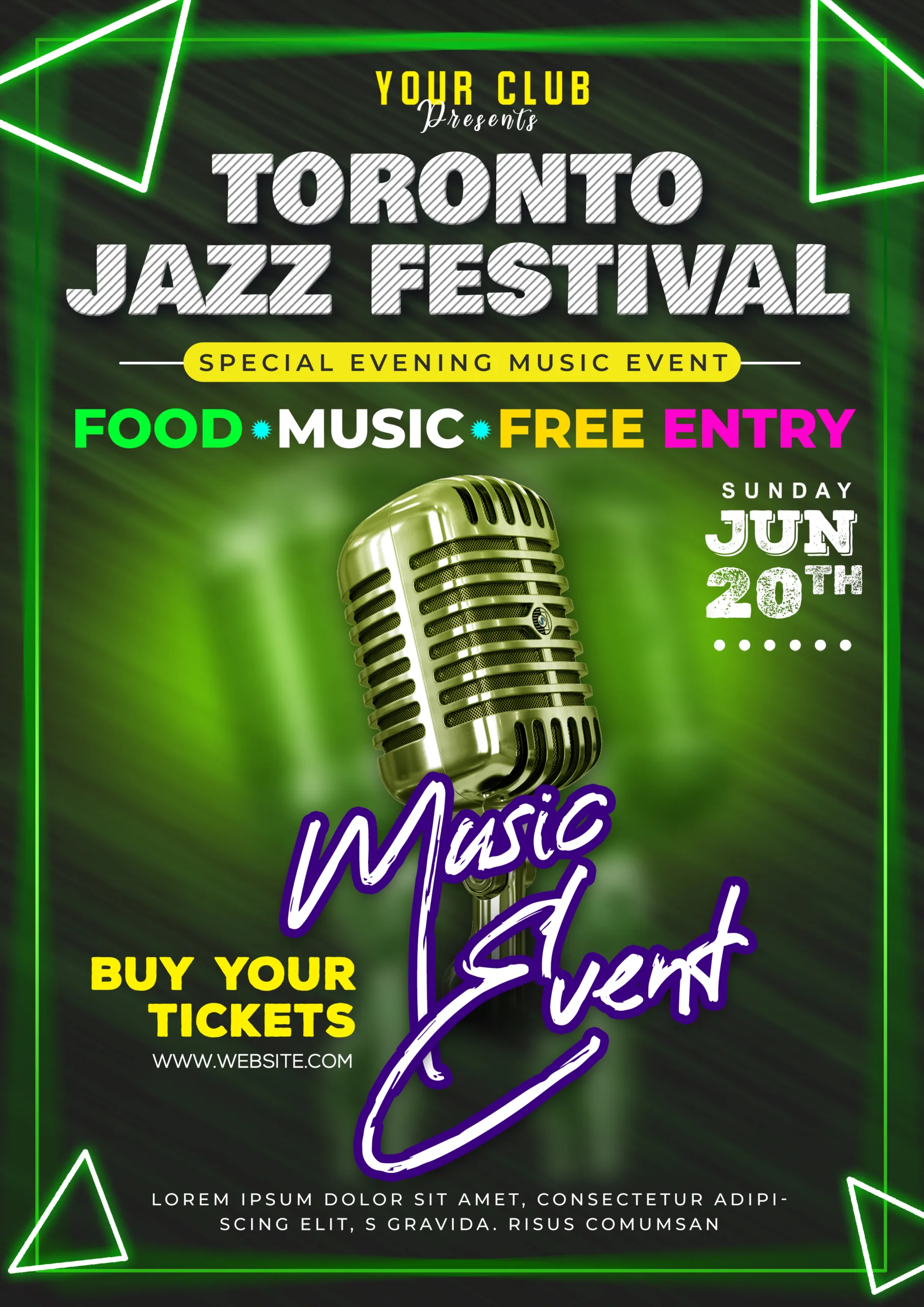 Toronto jazz festival 2024written on top all information for this music event are given