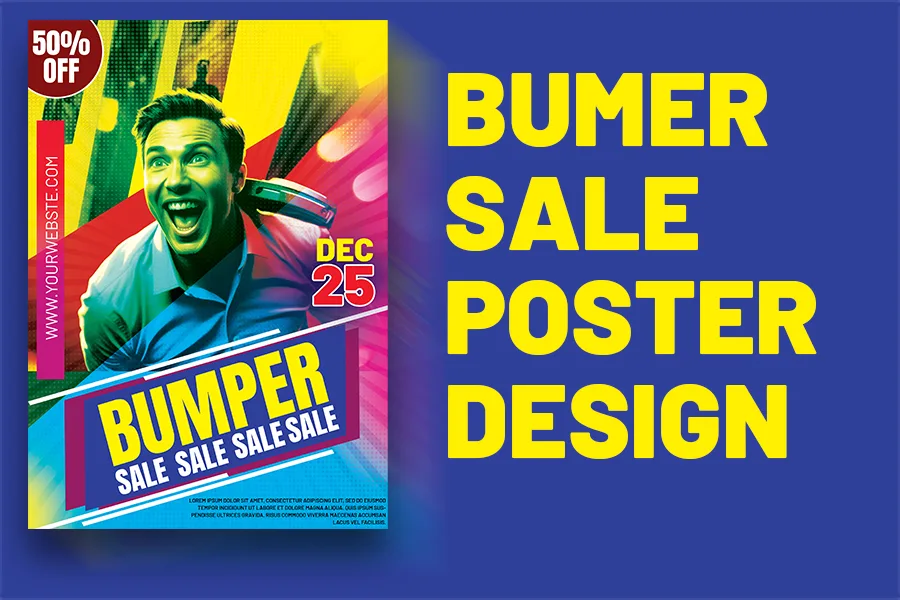 Bumper Sale Poster Design