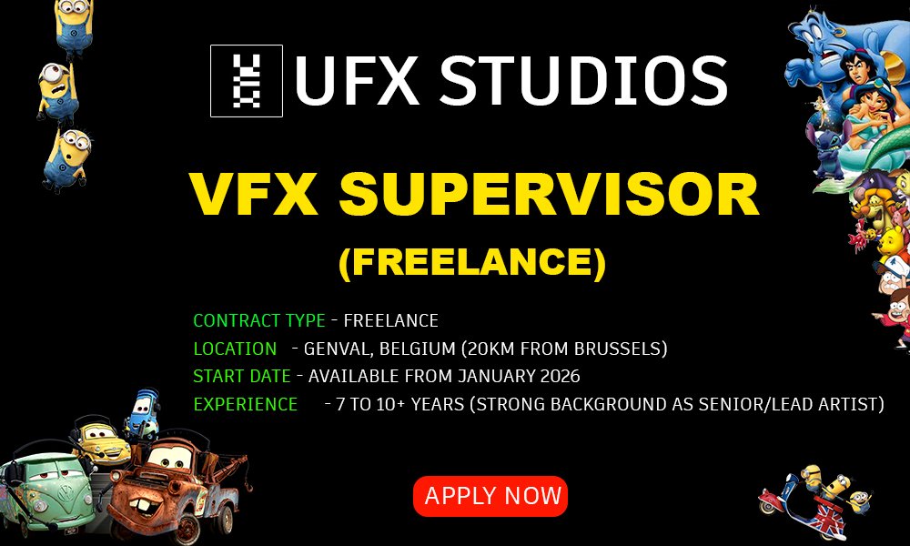 UFX STUDIO-VFX SUPERVISOR UFX STUDIO