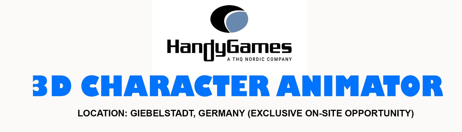Animation Jobs in Germany_HandyGames