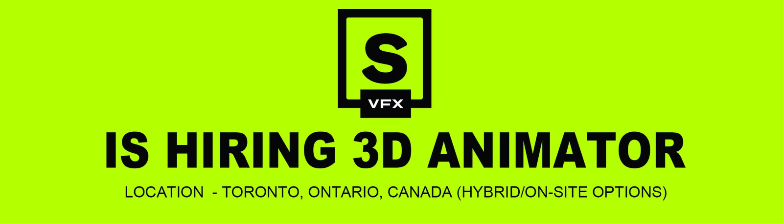 Animator job in Toronto 2026 - Soho VFX