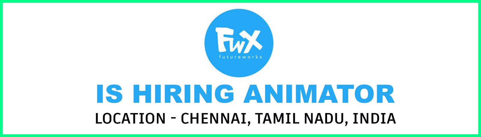 Animator jobs_FutureWorks