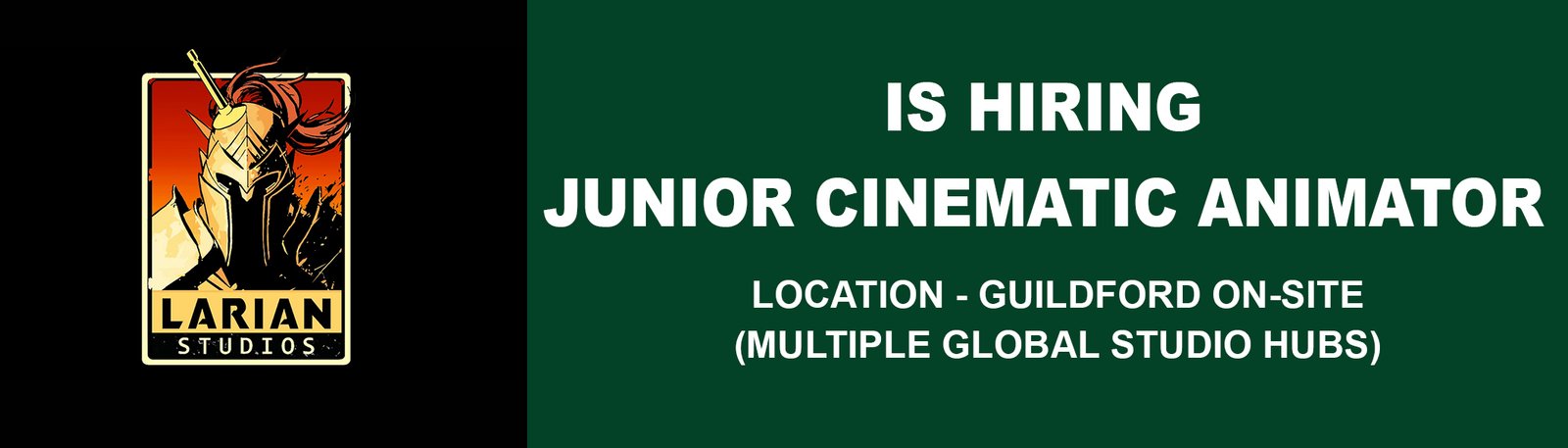 Junior Cinematic Animator Job at Larian Studios % festybay Junior Cinematic Animator Job_Larian Studios