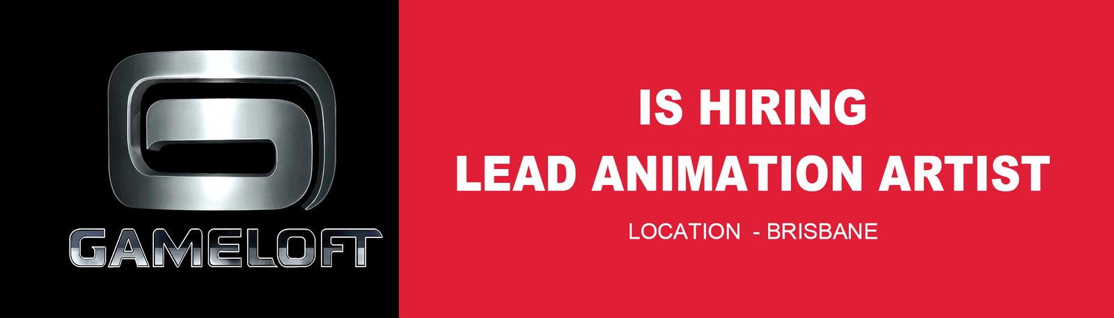 Lead Animation Artist – Gameloft Brisbane