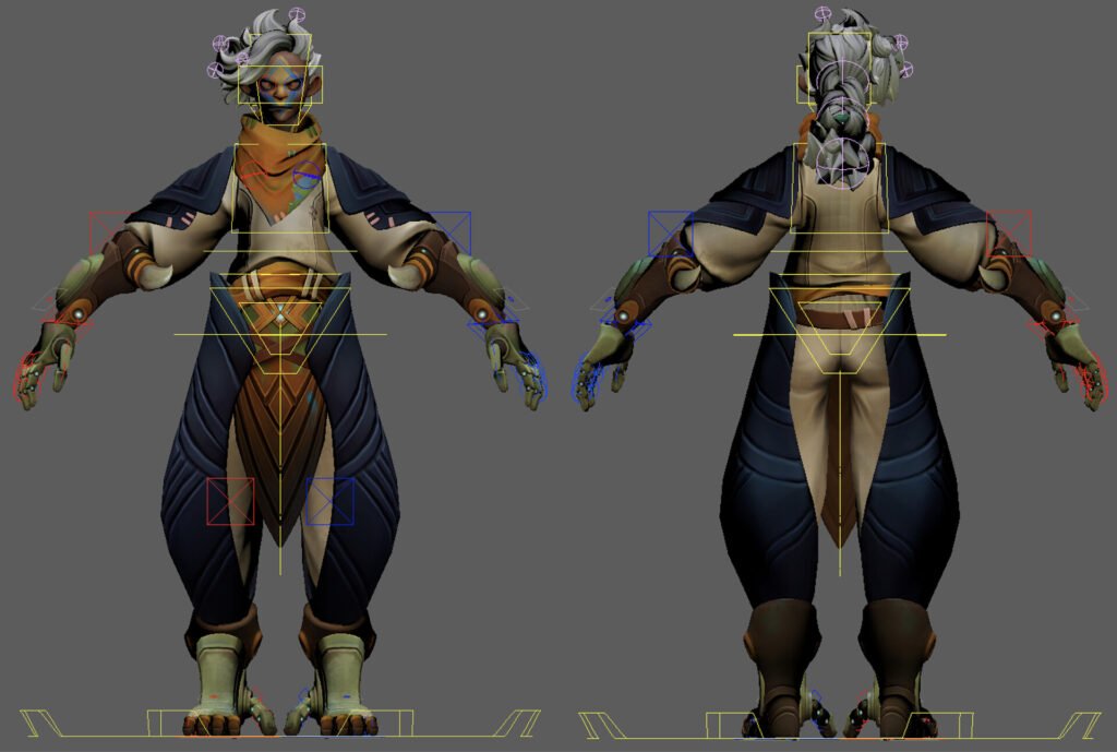 Munkei Maya Rig for Maya 2020+_image