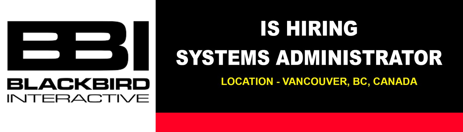 Systems Administrator job_banner