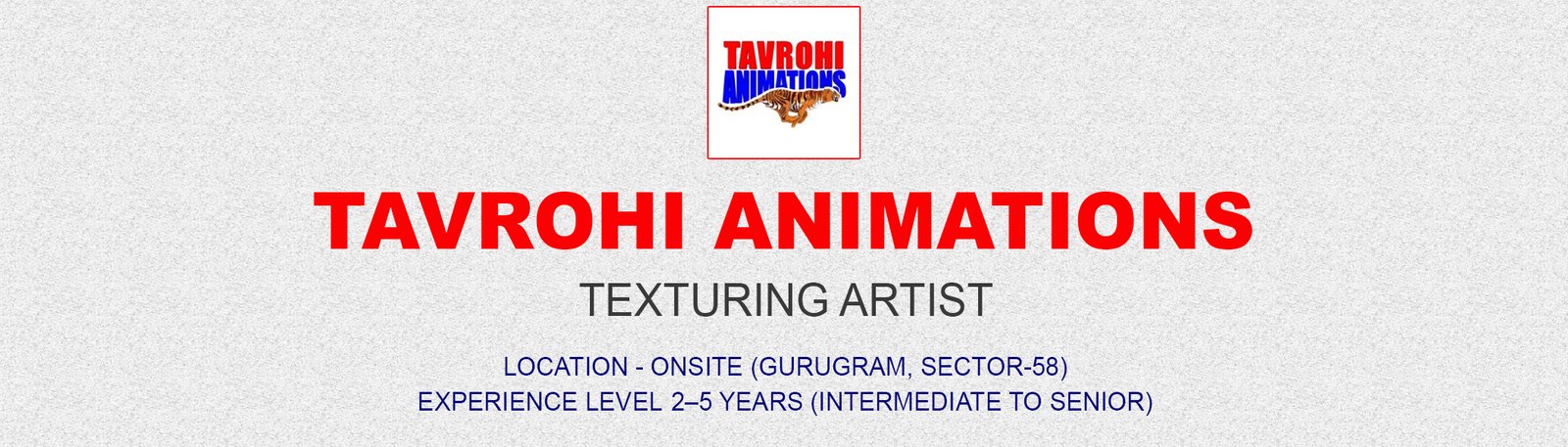 Tavrohi Animations_job banner