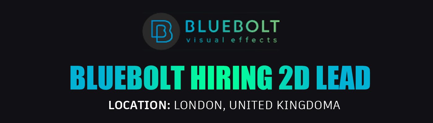 2D Lead at BlueBolt, London