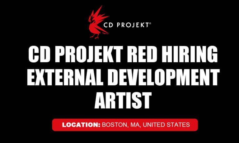 CD PROJEKT RED hiring External Development Artist