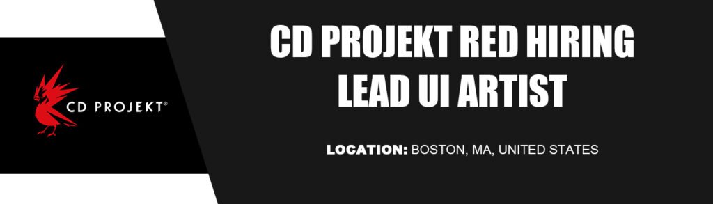 CD PROJEKT RED hiring Lead UI Artist, Cyberpunk 2