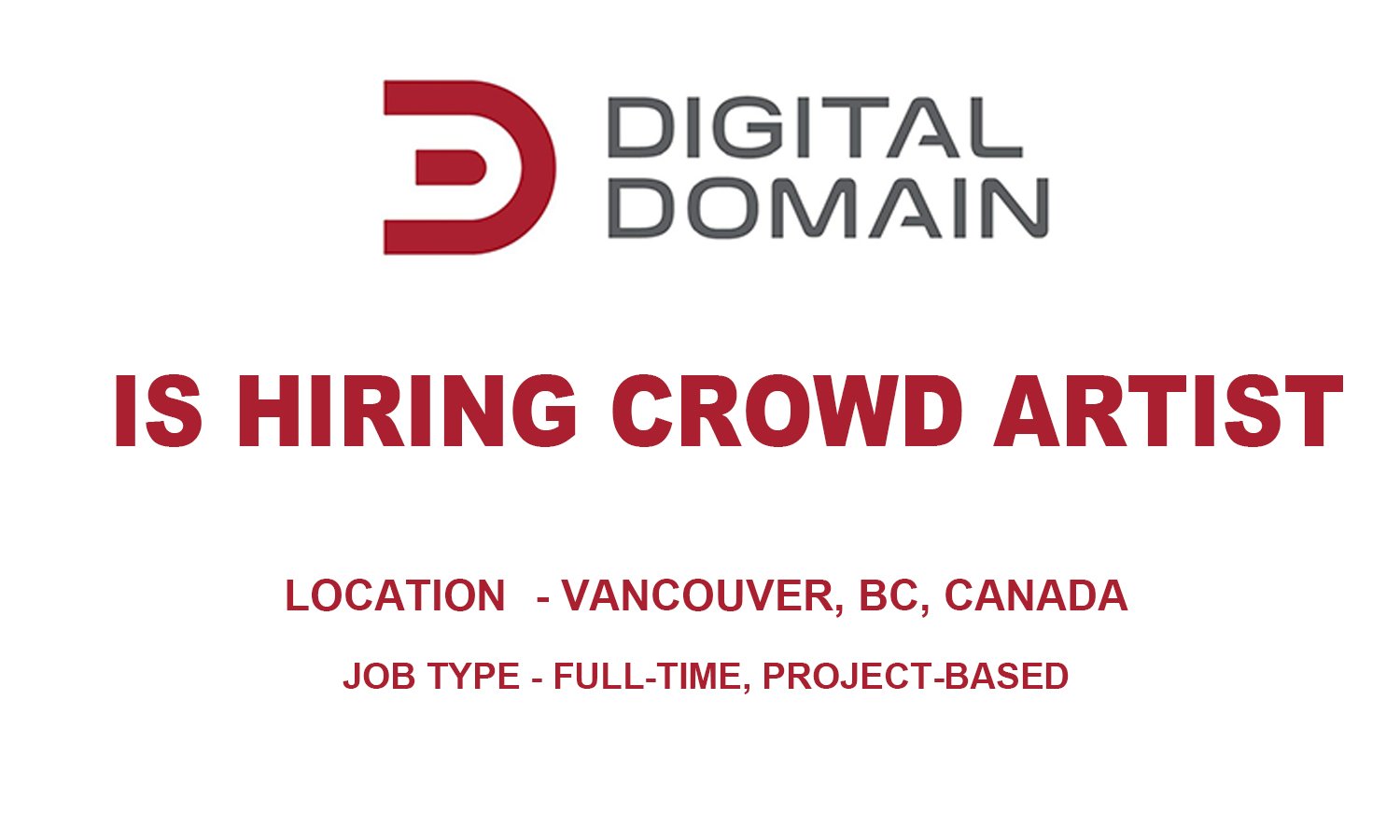 CROWD ARTIST_DIGITAL DOMAIN