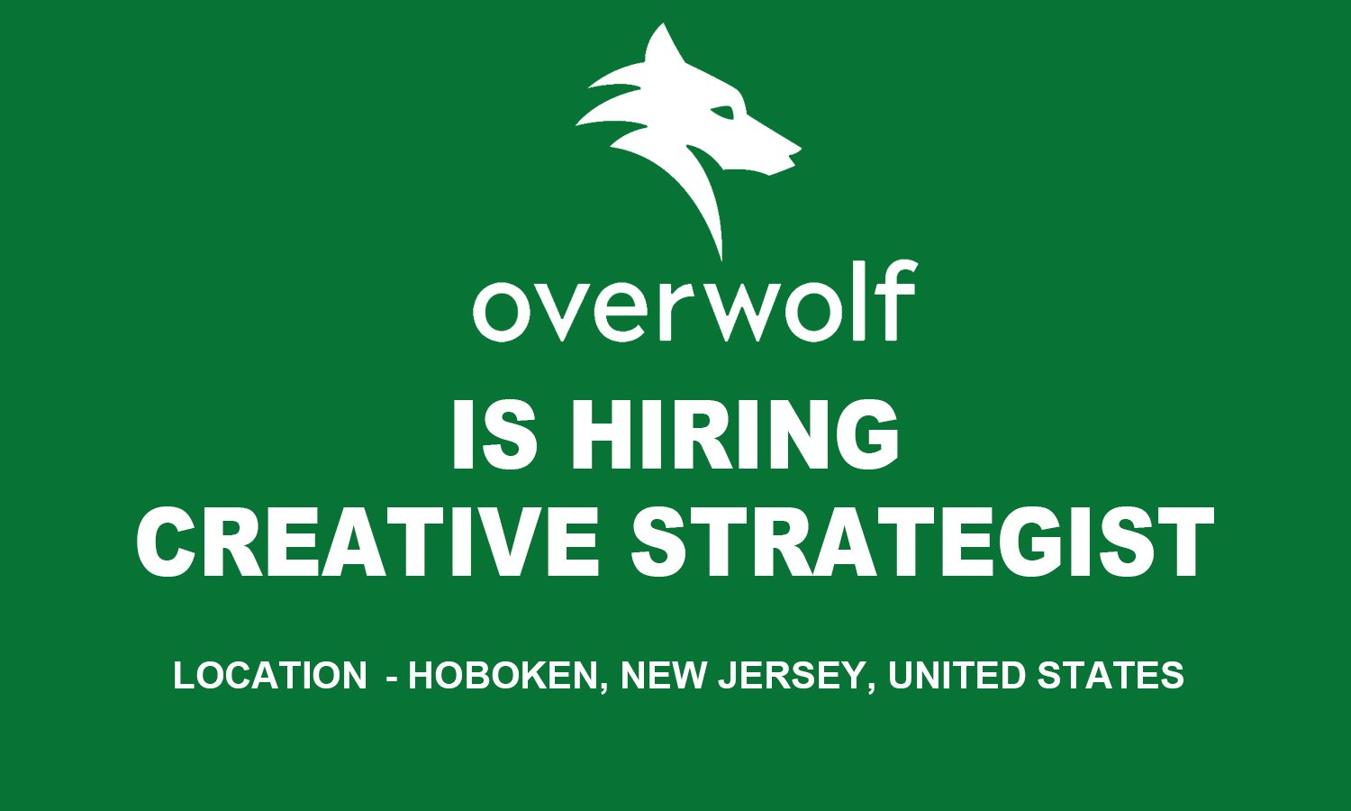 Creative Strategist at Overwolf, New Jersey 2026 % festybay Creative Strategist at Overwolf, New Jersey 2026