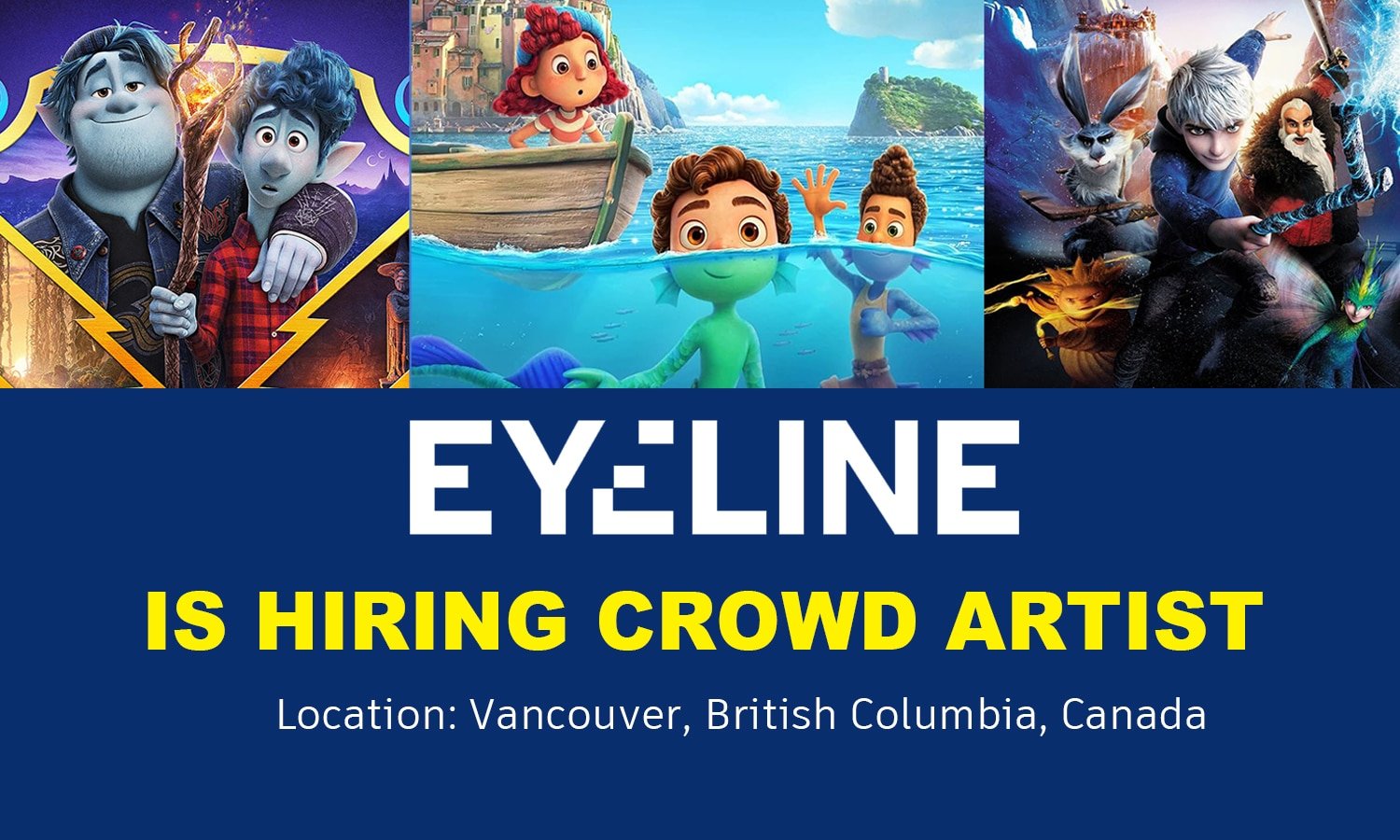 Crowd Artist job at Eyeline Studios, Vancouver, BC
