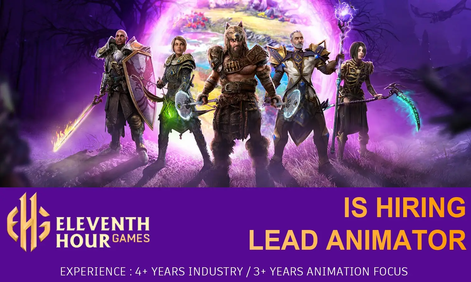 Eleventh Hour Games hiring Lead Animator, Remote % festybay Eleventh Hour Games hiring Lead Animator, Remote