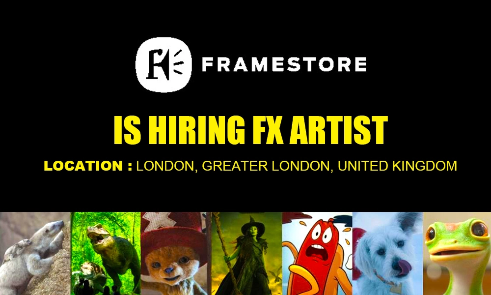 FX Artist Internship 2026_Framestore London