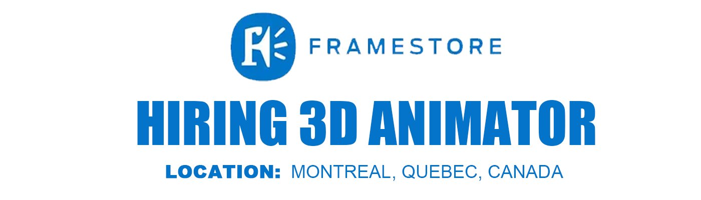 Framestore 3d animator