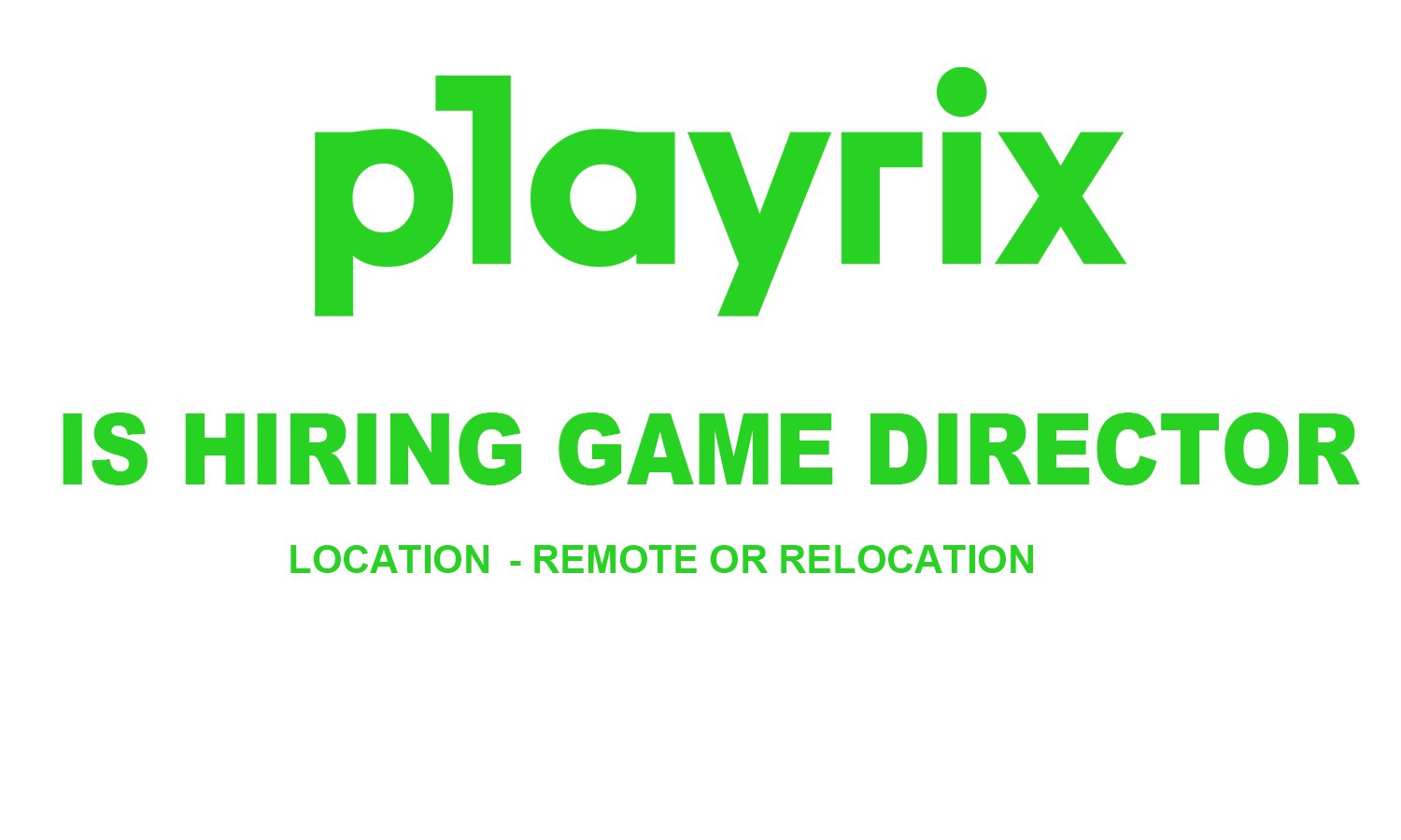 Game Director job at Playrix, Remote, 2026