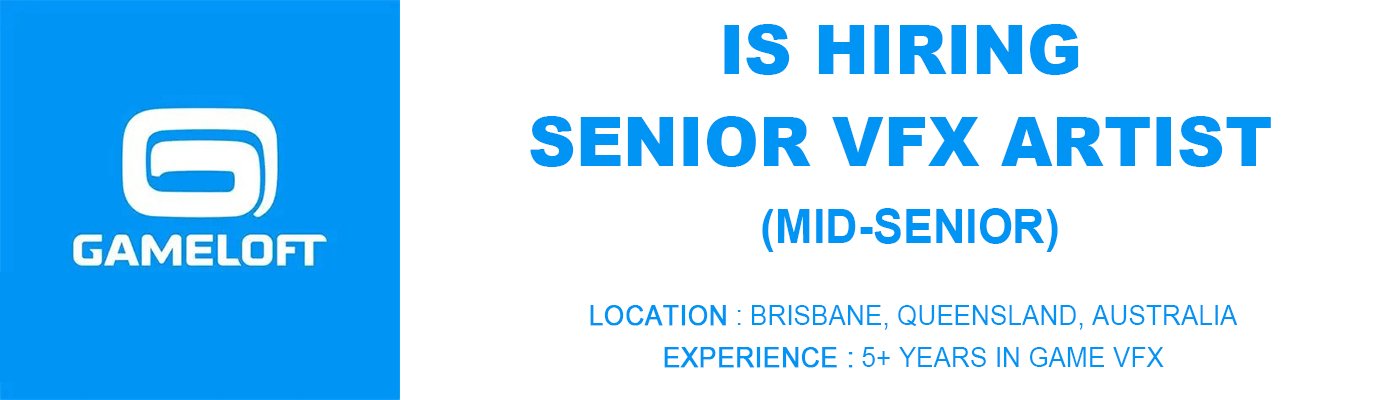 Gameloft Brisbane Senior VFX Artist, Brisbane