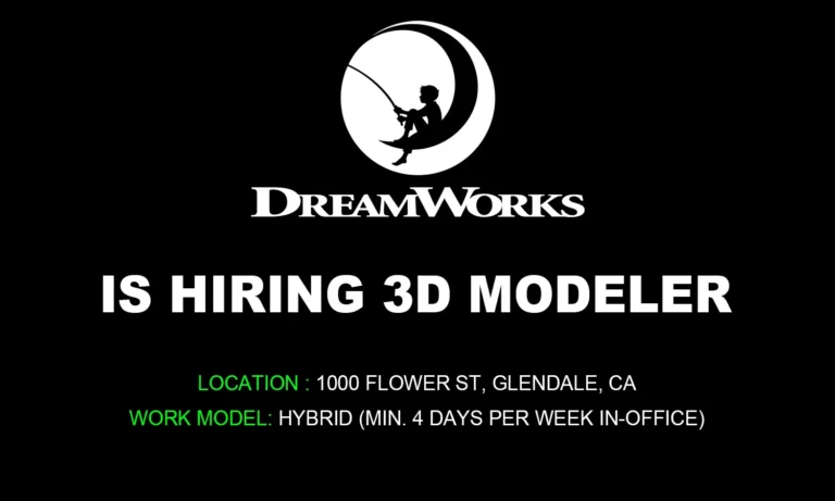 Hiring 3D Modeler DreamWorks Animation_thumbnail