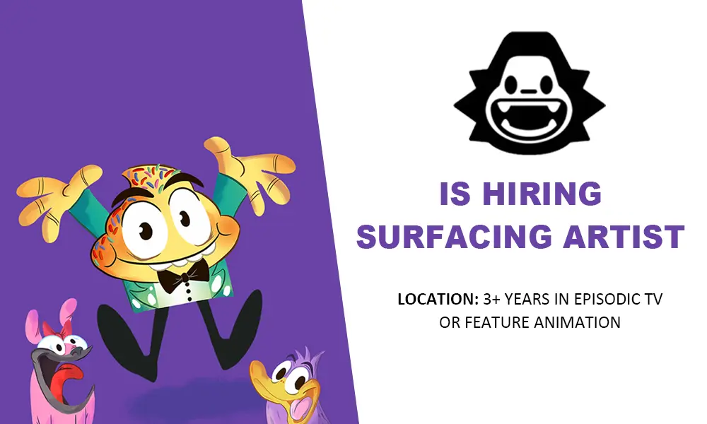 Job Opening Surfacing Artist at Mighty Yeti Studios