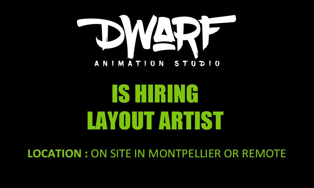 Layout Artist job at Dwarf Animation Studio