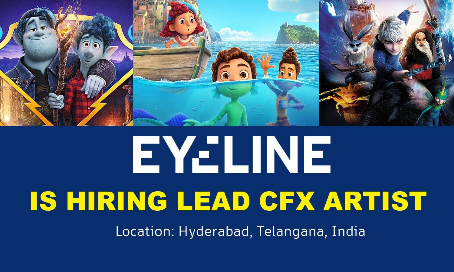Lead CFX Artist at Eyeline Studios, Hyderabad 2026