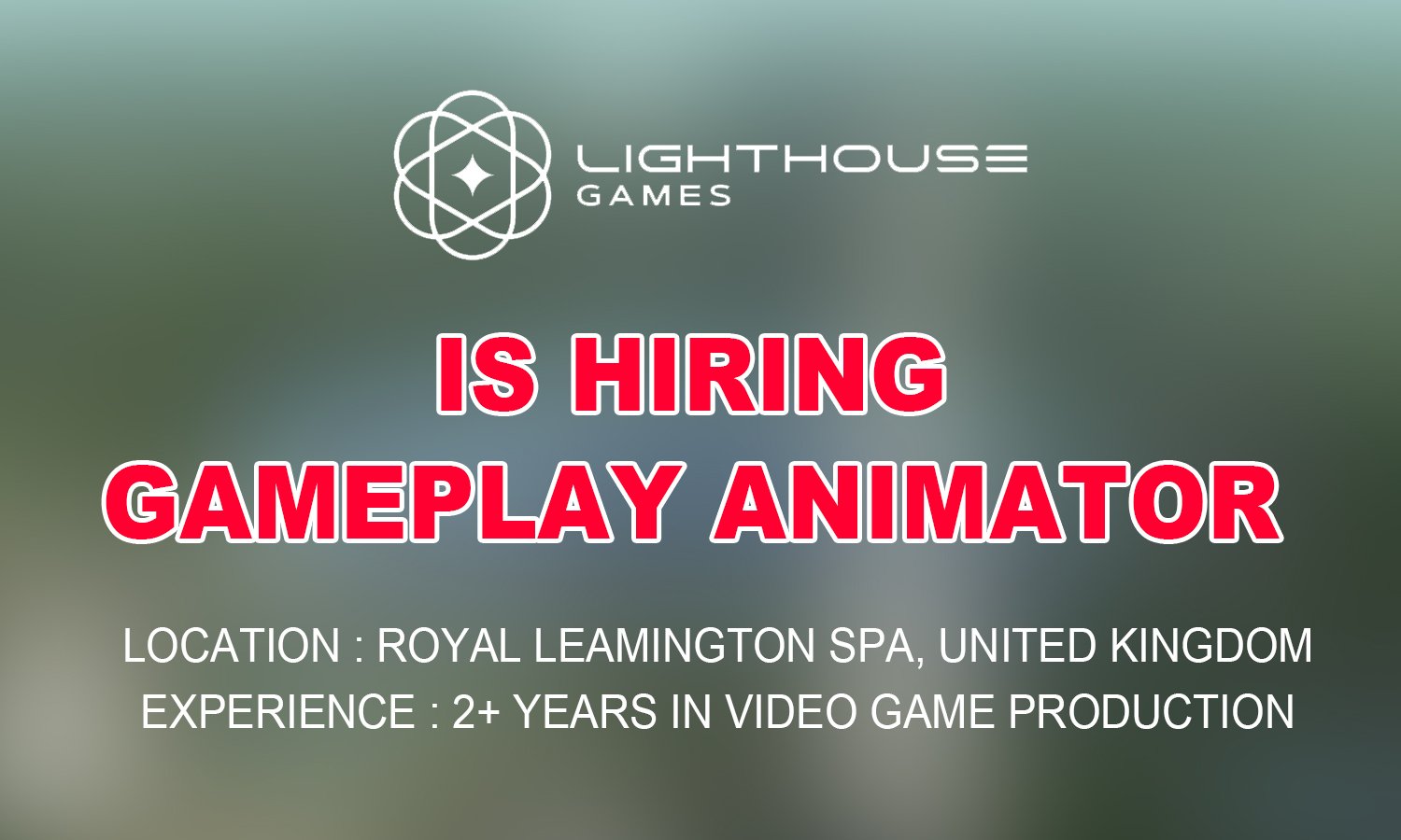 Lighthouse Games hiring Gameplay Animator (Mid-level)