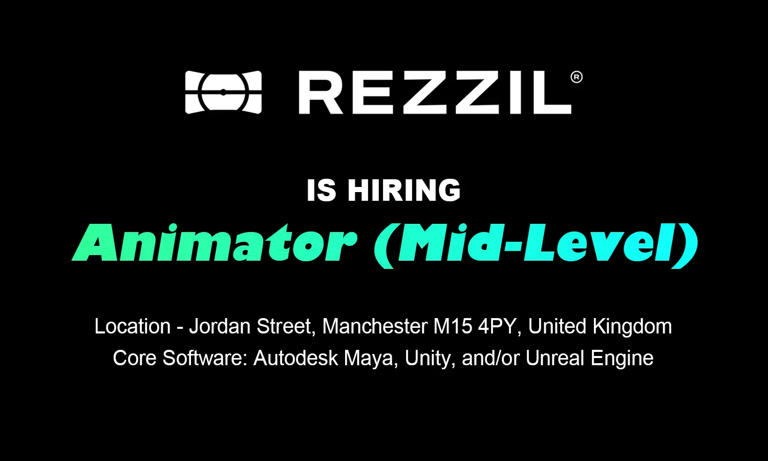 Rezzil is hiring Mid-Level Animator, UK 2026