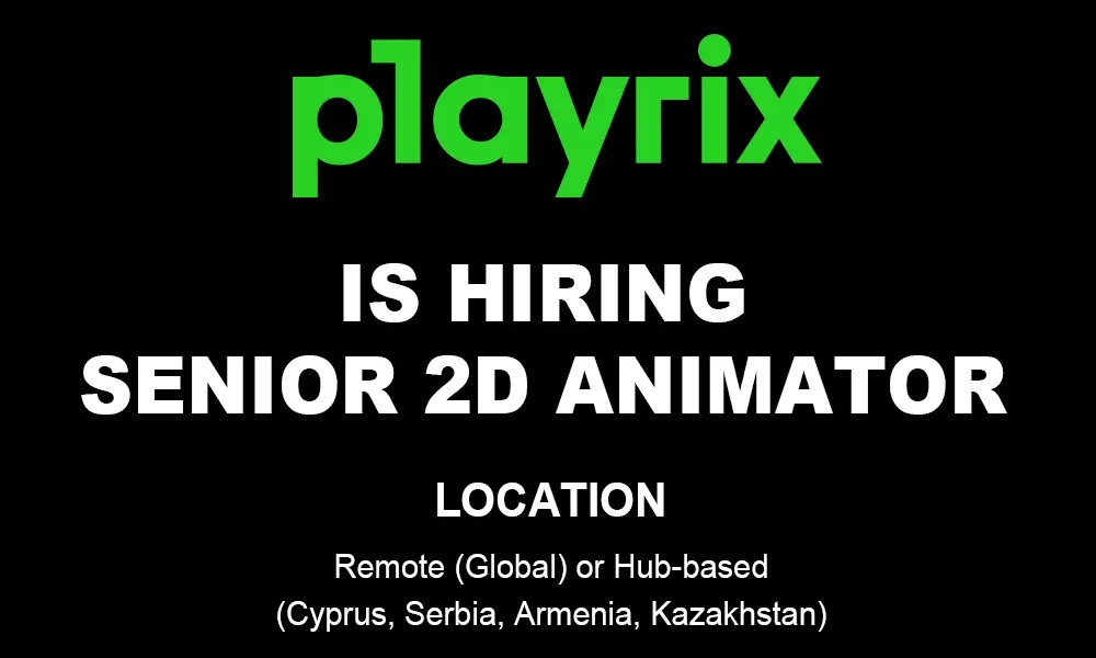Senior 2D Animator – Playrix Global Flagship Projects