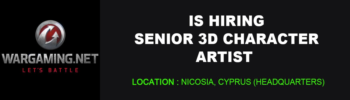 Wargaming | Senior 3D Character Artist , Cyprus % festybay Senior 3D Character Artist – Wargaming, Cyprus