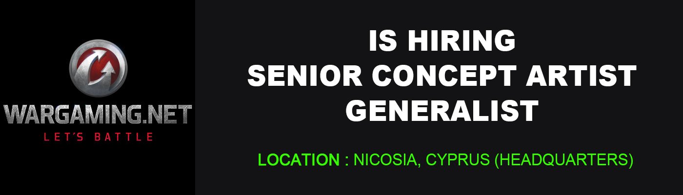 Senior Concept Artist Generalist Wargaming