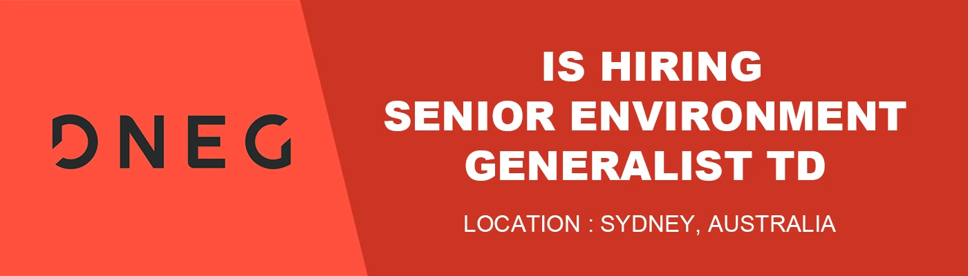 Senior Environment TD DNEG