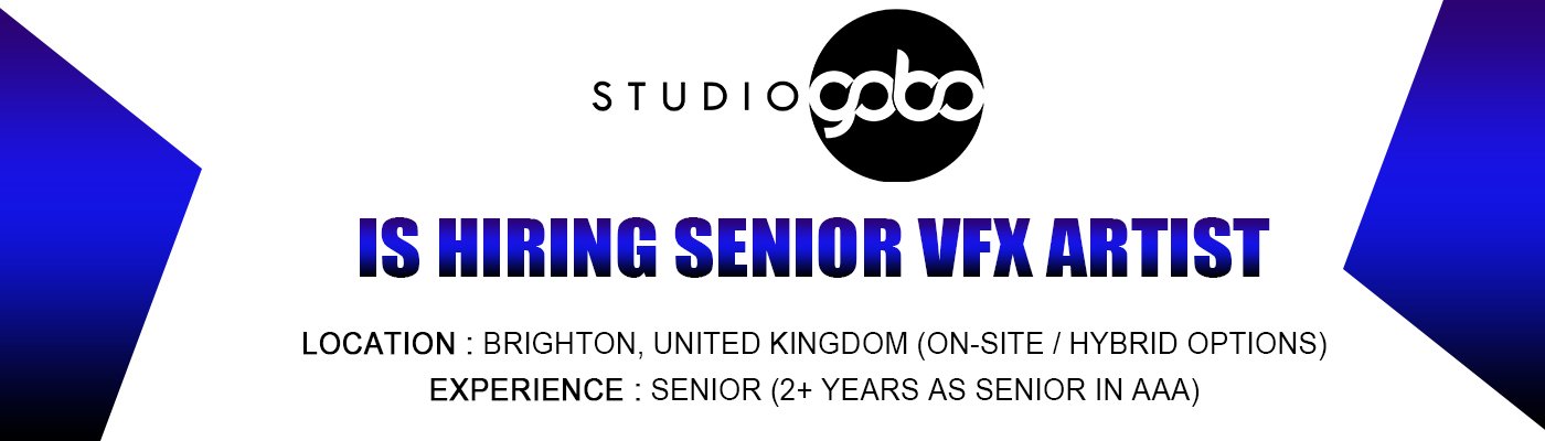 Studio Gobo is hiring Senior VFX Artist, Brighton