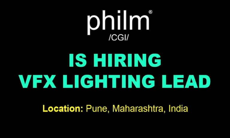 VFX Lighting Lead at philm CGI, Pune