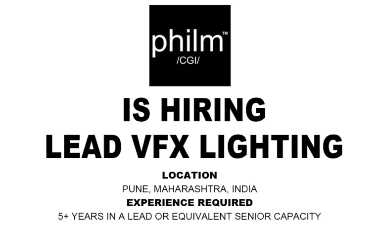 VFX Lighting Lead philm cgi [Pune]