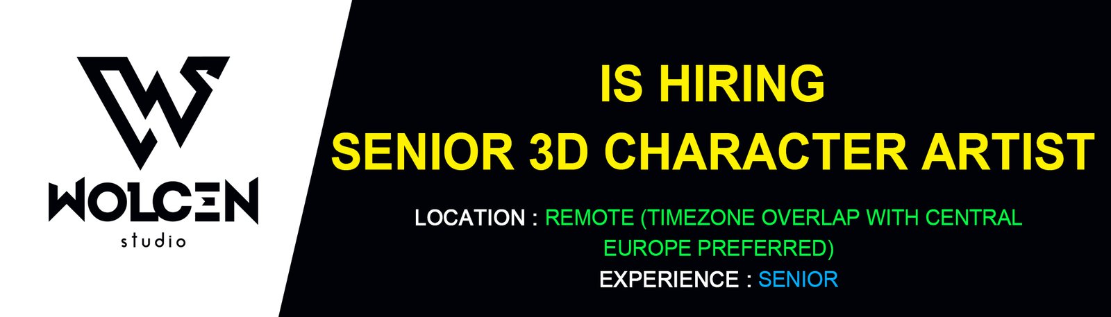 Wolcen Studio hiring Senior 3D Character Artist % festybay Wolcen Studio hiring Senior 3D Character Artist