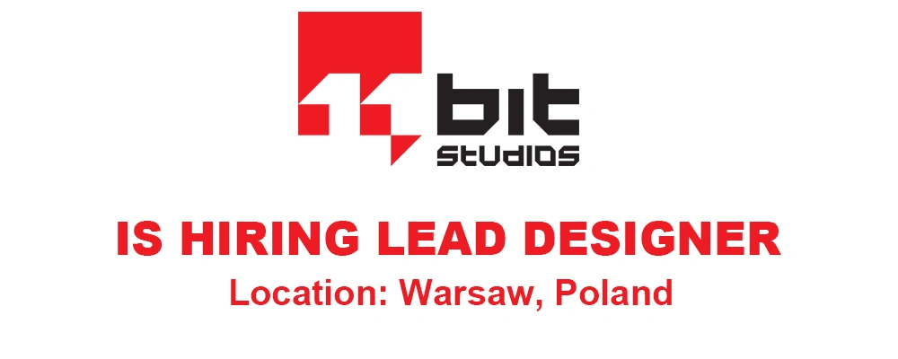 11 bit studios hiring Lead Designer, Hybrid, Poland