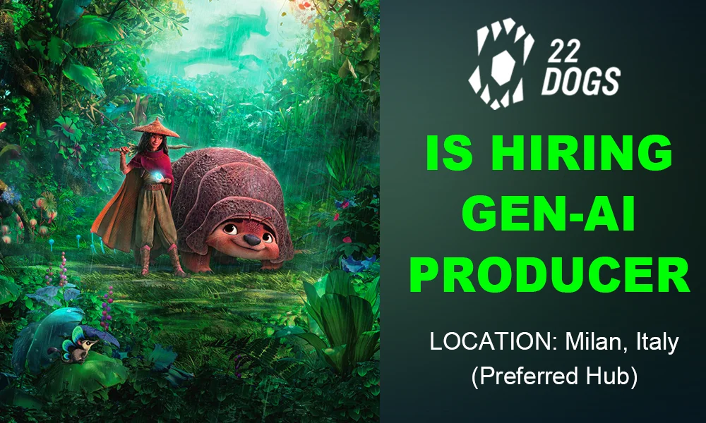 22 DOGS VFX hiring Gen-AI Producer_thumbnail