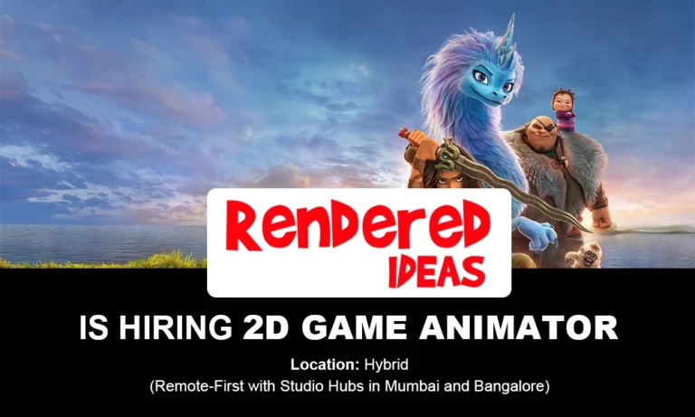 2D Game Animator job Rendered Ideas, Mumbai THUMBNAIL
