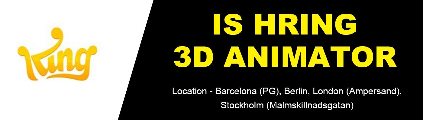 3D Animator job at King, Minecraft Blast