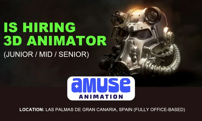 Amuse Animation 3D Animators (junior-mid-senior) thumbnail