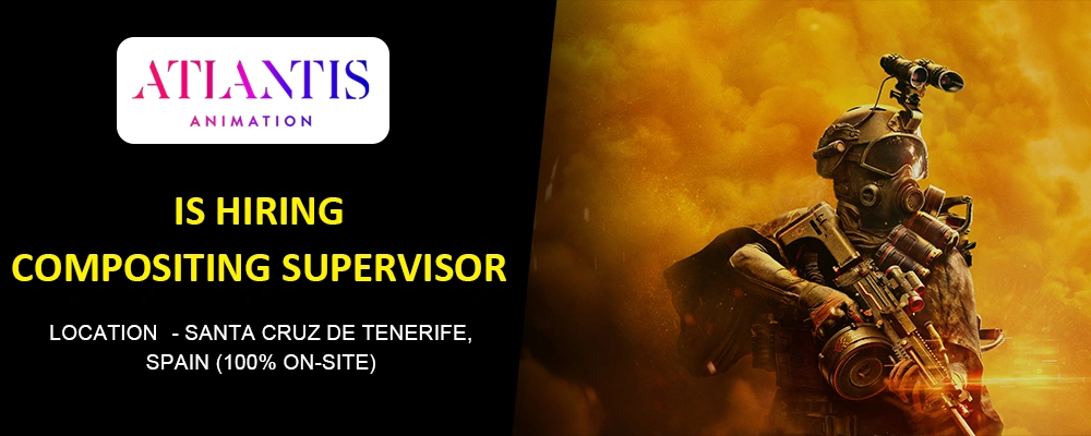 Atlantis Animation is hiring Compositing Supervisor