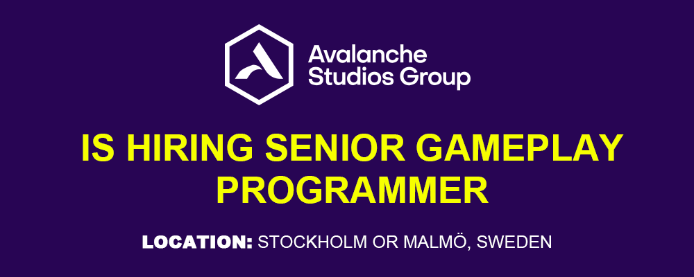 Avalanche-Studios-Senior-Gameplay-Programmer Avalanche-Studios-Senior-Gameplay-Programmer