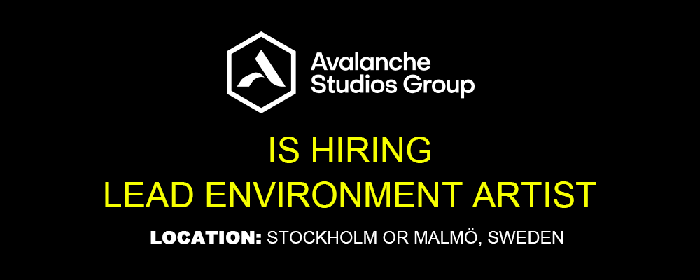 Avalanche-hiring-Lead-Environment-Artist_-Sweden