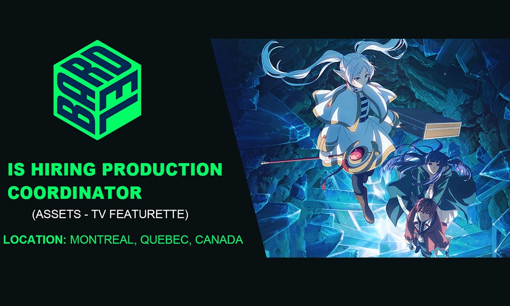Bardel Entertainment Production Coordinator, Canada thumbnail