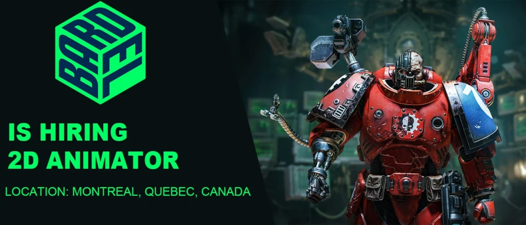 Bardel Entertainment is hiring 2D Animator