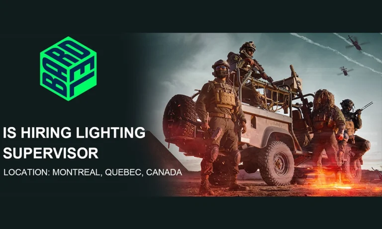 Bardel Entertainment is hiring Lighting Supervisor thumbnail